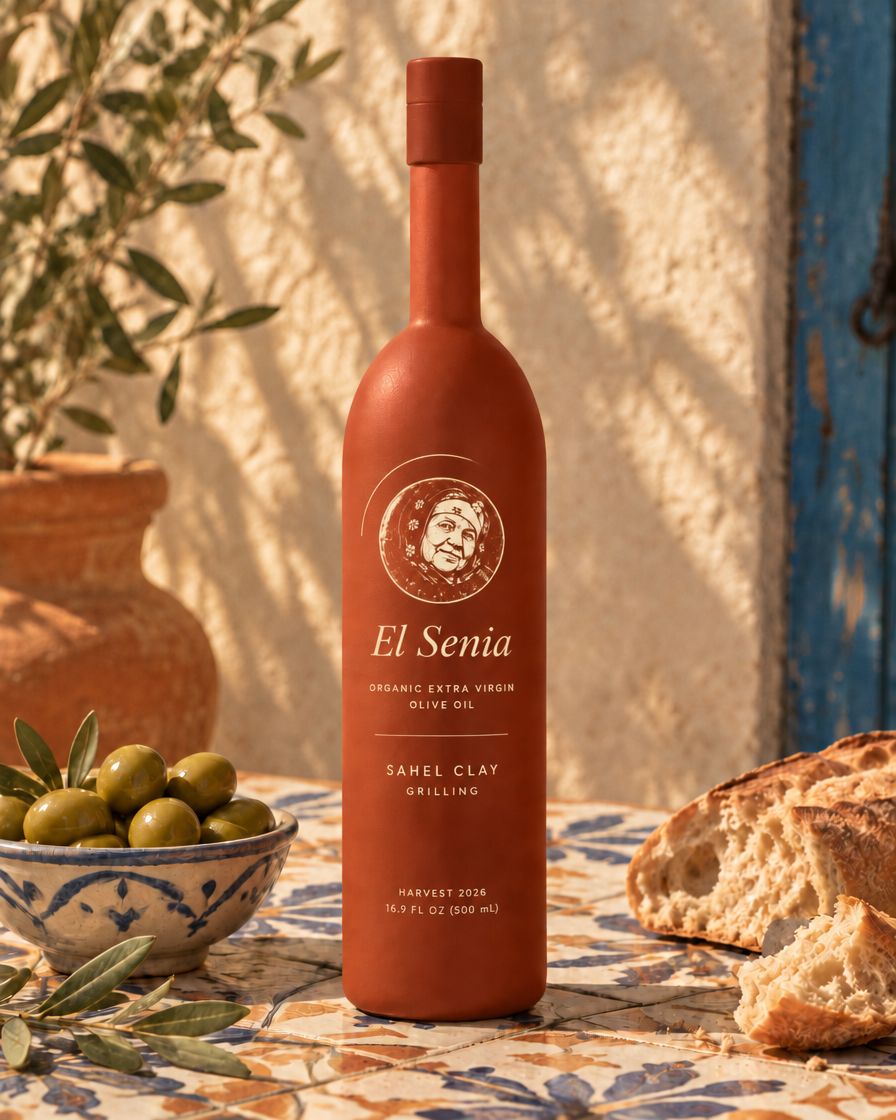 Sahel Clay bottle